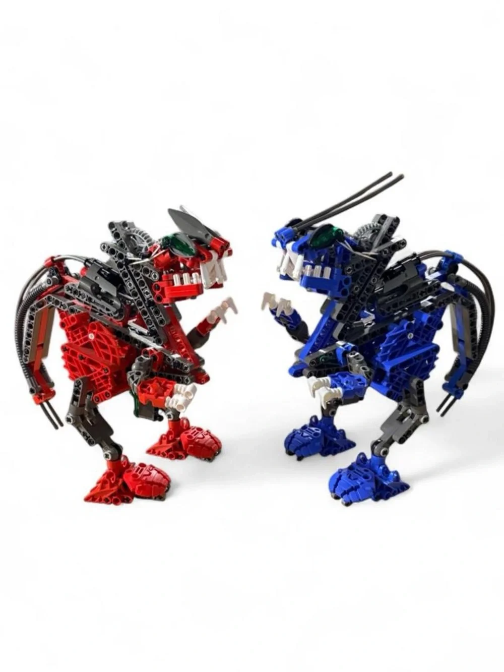 LEGO BIONICLE 8558 Cahdok & Gahdok (2002) – Bohrok Queens Figures